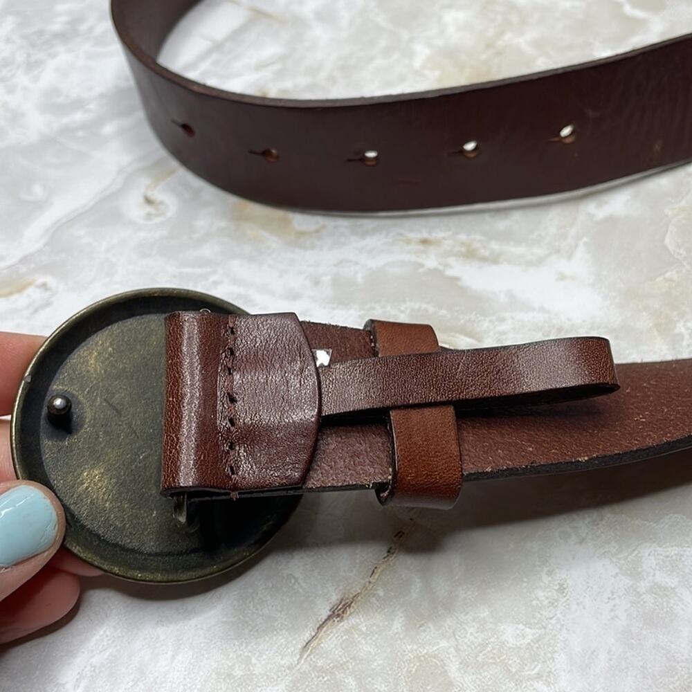 Tre Vero Leather Boho Belt - image 2
